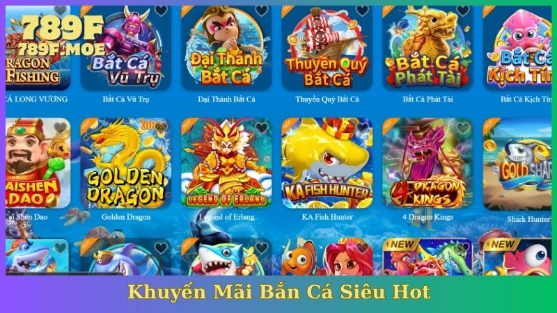 Khuyến mãi bắn cá