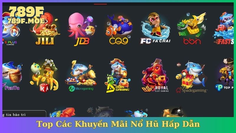 khuyến mãi nổ hũ