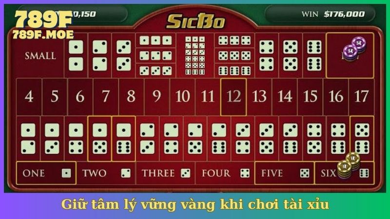 Giữ tâm lý vững vàng khi chơi tài xỉu