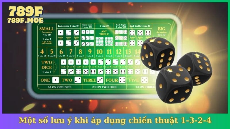 Một số lưu ý khi áp dụng chiến thuật 1-3-2-4