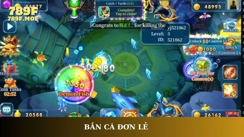 Bắn cá đơn lẻ