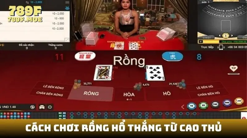 Cách chơi Rồng Hổ thắng từ cao thủ