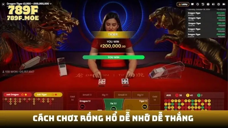 Cách chơi Rồng Hổ