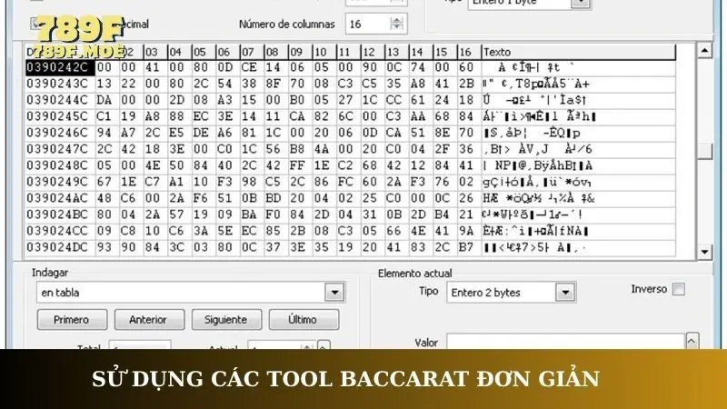 Sử dụng các Tool Baccarat đơn giản