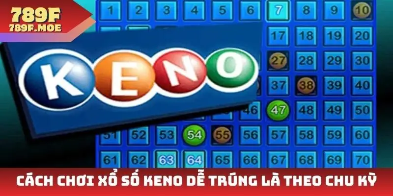 Cách chơi xổ số keno dễ trúng là theo chu kỳ