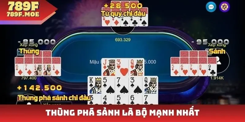 Thùng phá sảnh là bộ mạnh nhất